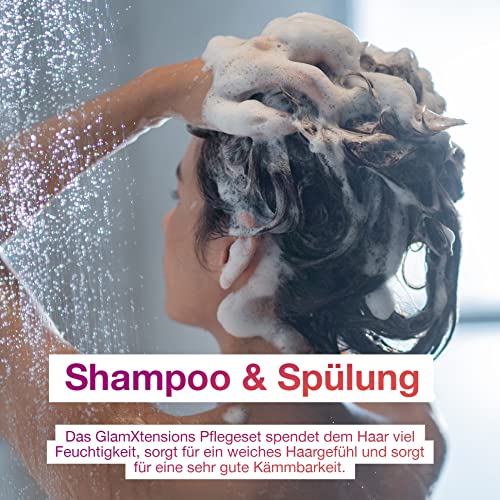 Glamxtensions Shampoo und Conditioner Set für Extensions und Echthaar
