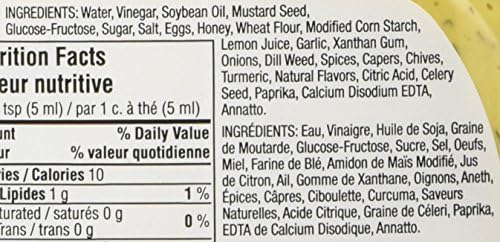 Inglehoffer Creamy Dill Mustard, 280ml - 2