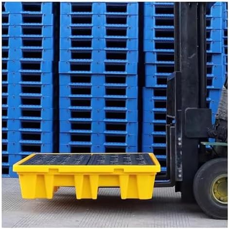 Industrial Modular Spill Containment Platform for Oil Drums | Heavy-Duty Lab Use | Environmental Safety Solution | Durable & Versatile Spill Control System