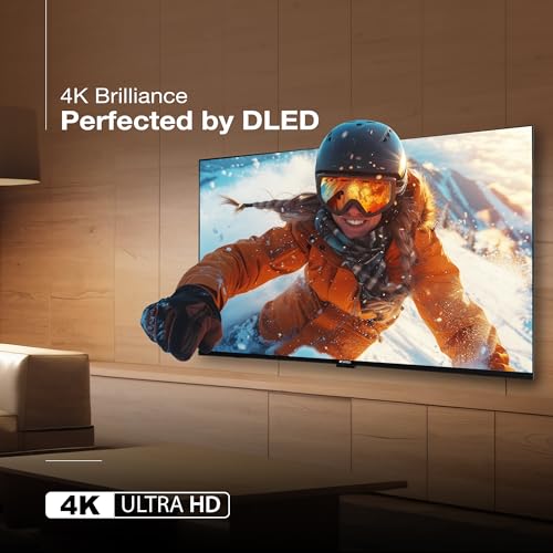 SANSUI 140cm (55) Ultra HD Smart Google TV with HDR10, HLG, Dolby Audio, HSR 120Hz Refresh Rate, MEMC, 30W Surround Sound, FloLED Panel JSW55UG23 (Black) view 2