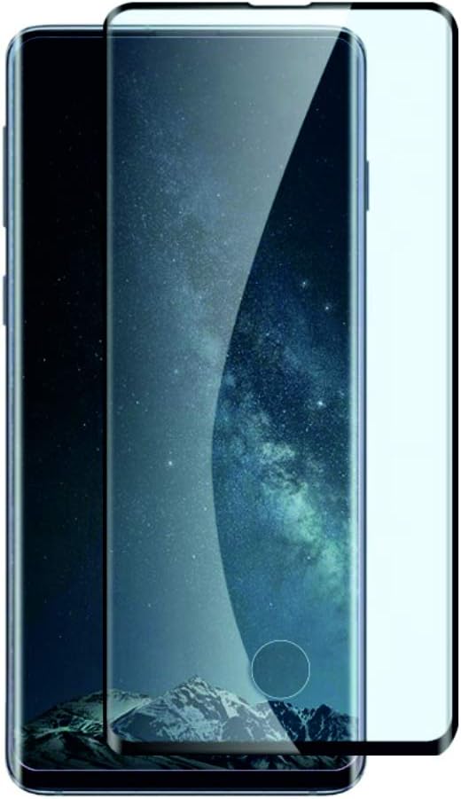 Screen Protector for Samsung Galaxy S10 Plus, Tempered Glass of Galaxy S10 Plus [9H Hardness] [3D Touch] [Bubble Free] [Compatible with Fingerprint Scanner] Galaxy S10 Plus Glass Film