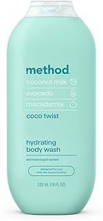 Method Body Wash, Coco Twist, Coconut Milk + Avocado + Macadamia notes, 18oz