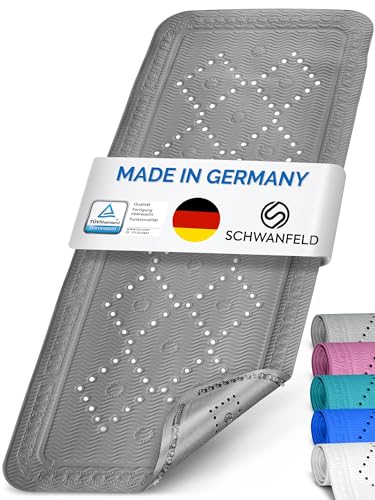 Schwanfeld® [91 x 36cm] Badewannenmatte [EXTRA SICHER] - inkl. extra...