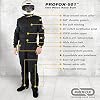 PROFOX-501 One-Piece Auto Racing Fire Suit SFI 3.2A/5 (Blue-Black, MED)