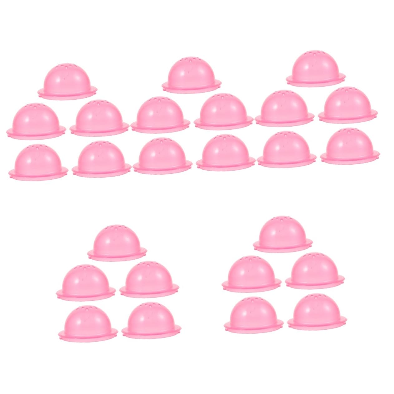 COLLBATH 5sets Hamster Cage Splicing Tunnel External Tube Stopper Sturdy Material 5pcs*5