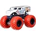 Hot Wheels Monster Jam 2018 Clear Crushers Ice Cream Man (Includes Re-Crushable Car) 1:64 Scale