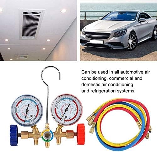 Manómetro para refrigerante de aire acondicionado automotriz miniatura 6