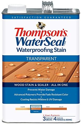 Transparent Stain, Cedar, Stain 