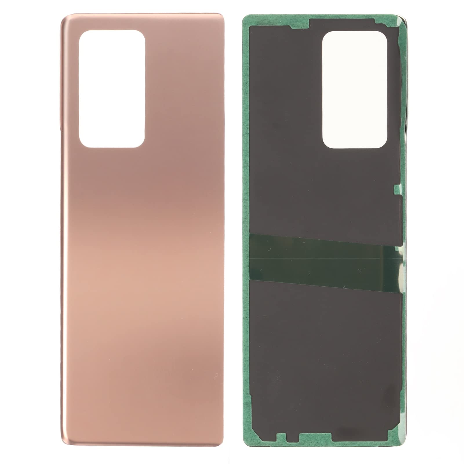 Dla Z Fold 2 Wymiana Tylnej Szyby Tylna Obudowa Telefonu Pokrywa Z Wstępnie zainstalowaną taśmą Dla Z Fold 2 SM F916 5G (brązowy)