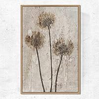 SIGNWIN Framed Canvas Wall Art Dried Plants Canvas Prints Home Artwork Decoration for Living Room,Bedroom - 16