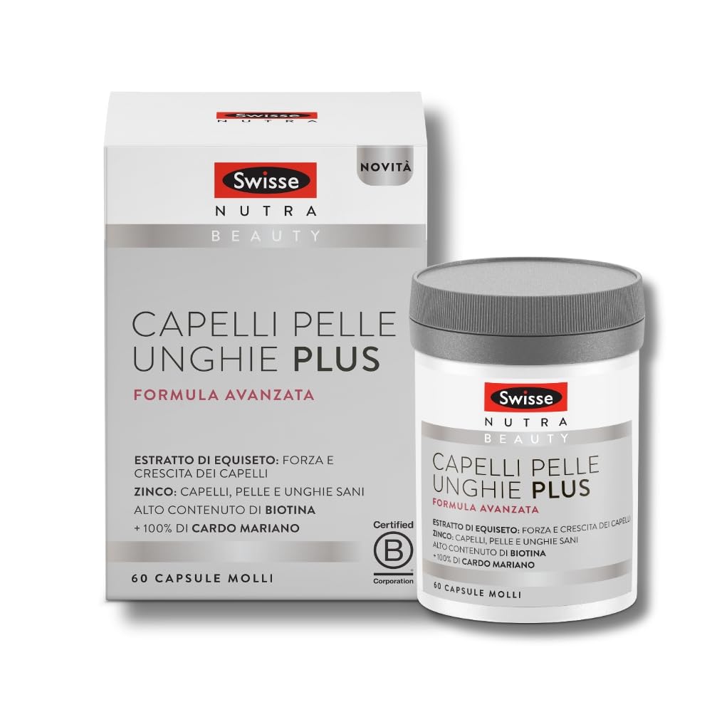 swisse Capelli Pelle Unghie Plus Confezione 60 Capsule