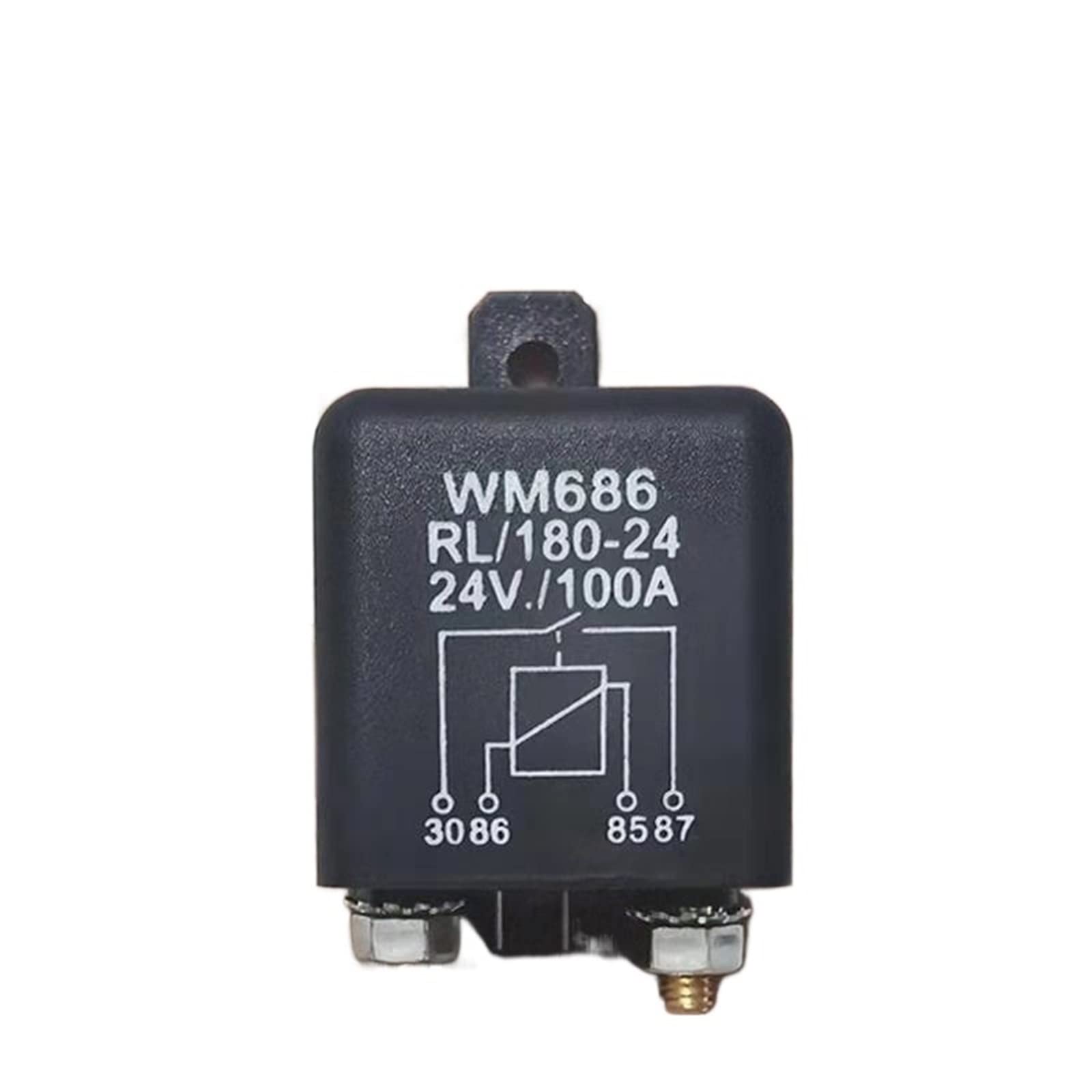 1 Pz Ad Alta Potenza di avviamento elettronico Camion DC 12 Volt Relè Tipo Continuo Relè di Avviamento 12 v 100A 4 Pin Relè Auto 24 V 200A Accessori elettronici