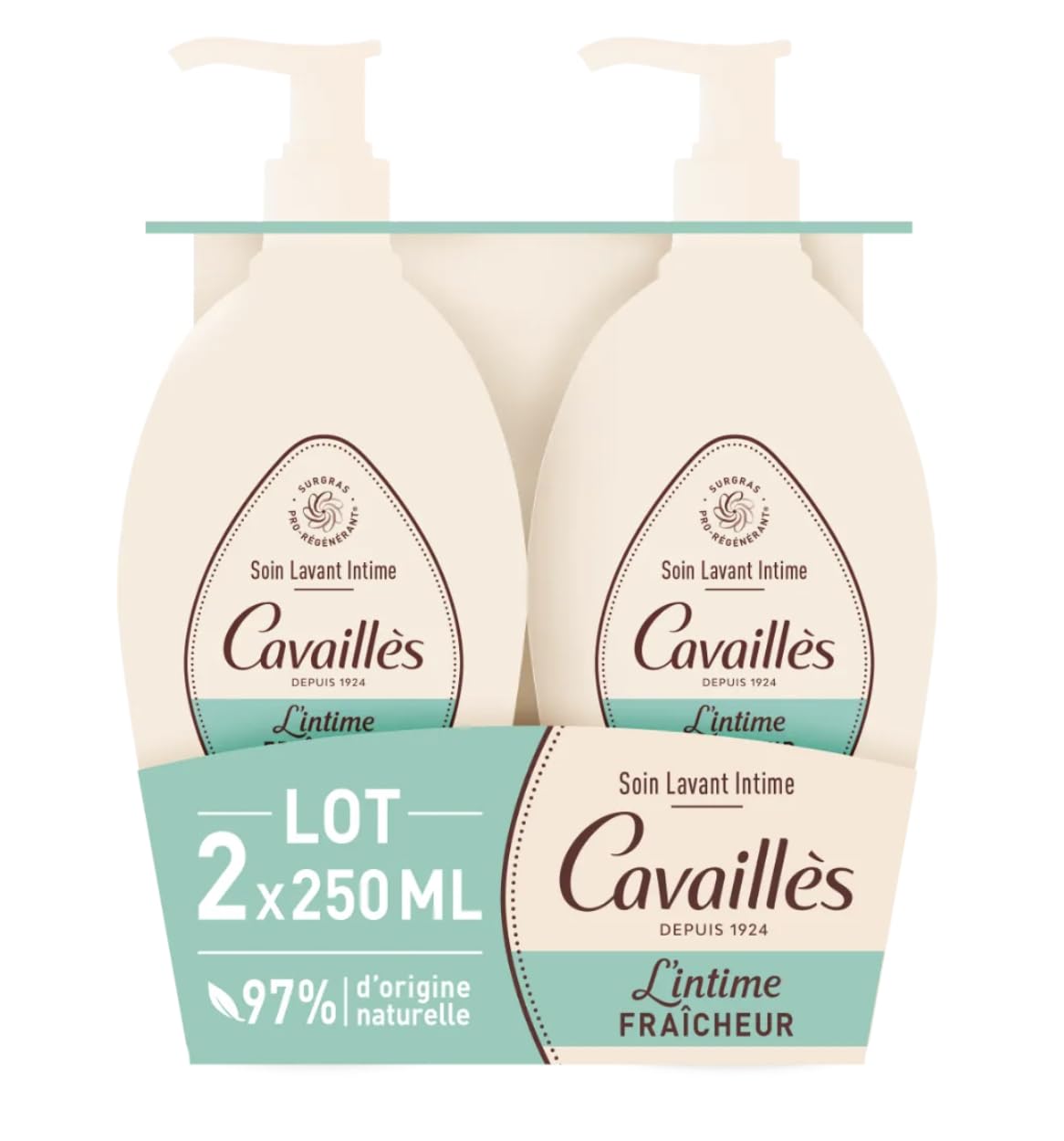 Cavaillès Naturpflege Intimpflege Frische 2 x 500 ml