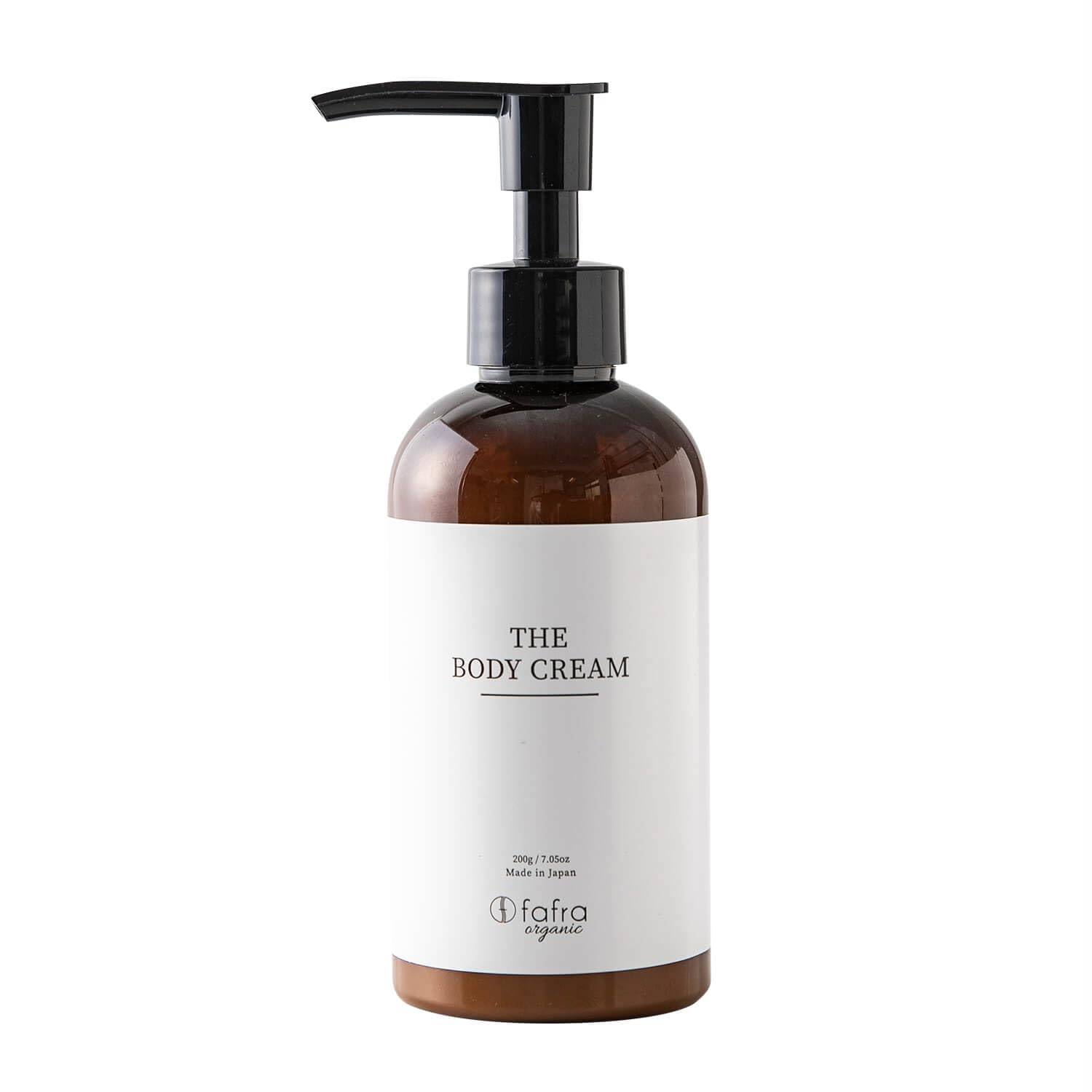 fafra オーガニック ボディクリーム 全身 保湿 乾燥肌 無添加 200g オーガニック認証取得