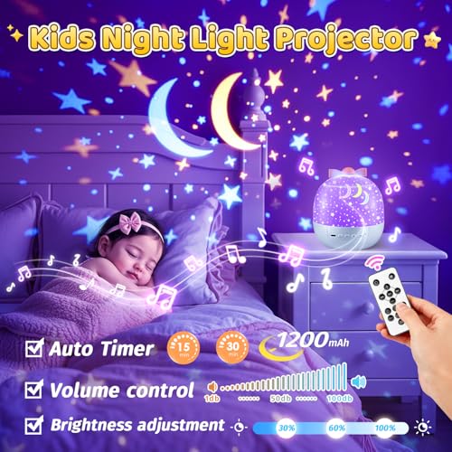 Proyector Estelar PIKOY para Niños con Control Remoto miniatura 4
