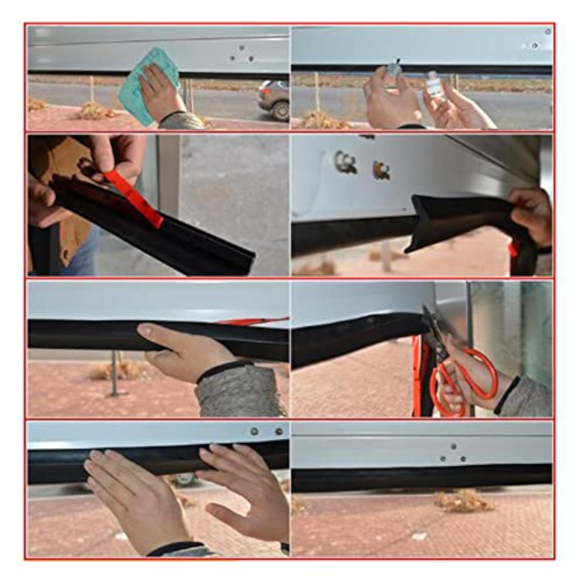Universal Garage Door Threshold Sealing Strip