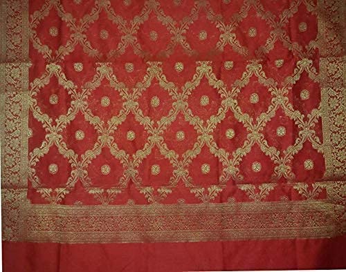 Image of Abdul Salam & Sons Women's Geometric Silk, Cotton Dupatta