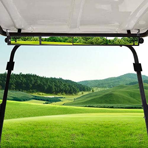 HASBEEN Golf Cart Mirror, 4 Panel Rear View Mirror for Golf Cart Club Car Vans Trucks Fits EZGO Yamaha