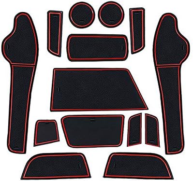 Tappetini In Gomma Per Portabicchieri VW T-Cross 2018-2025 | Antiscivolo, Facili Da Pulire | Accessorio Auto Nero - Foto 11