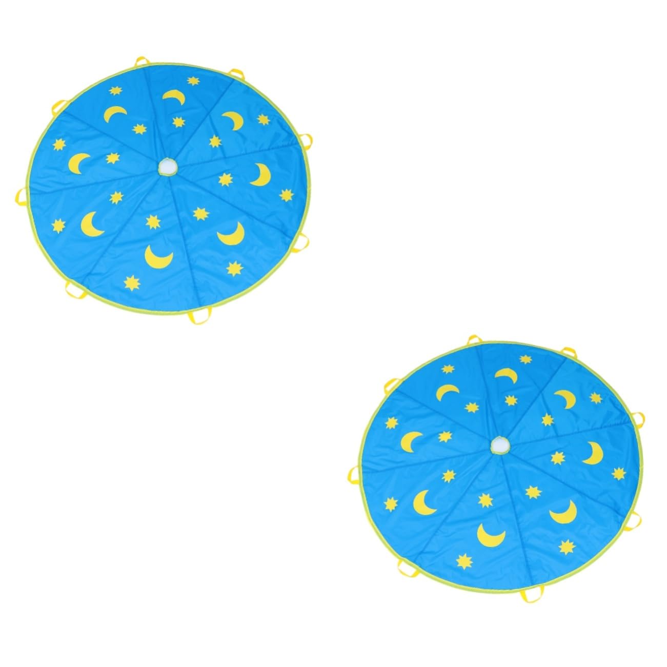 Toddmomy2 pcs Xingyue Parachute Toy for Kids Childrens Toys Kids Educational Toys Kids Toys Outdoor Parachute Toys Kid Parachute Star Moon Parachute Toy Cloth Baby Children Playing Puzzle