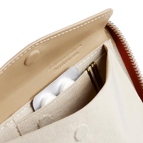 Image of Bellroy Folio Wallet (compact leather folio /clutch wallet with space for cards, bills and coins, plus everyday essentials) - BloodOrange