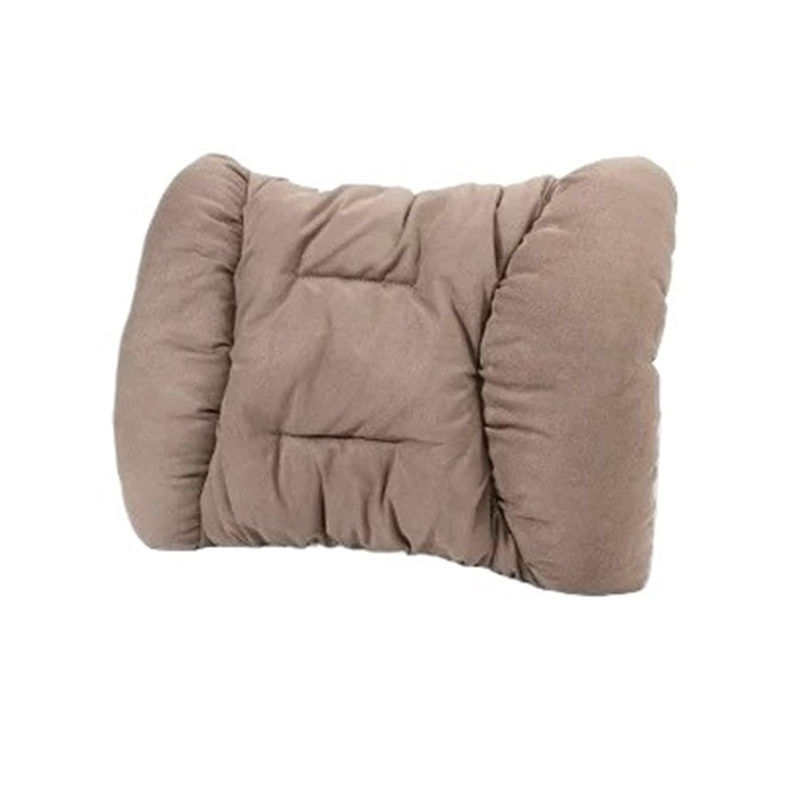 ATUMY Car Seat Pillow Car Headrest Plush Neck Support Pillow Comfortable Warmth Automobile Backrest Cushio Car Headrest(Waist support [coffee])