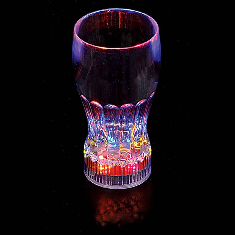 Set of 4 11-oz LED Light-Up Flashing Multi-Color Cola/Juice Party Cups