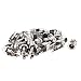 uxcell® 20 Pcs DC 5.5mmx2.1mm Power Jack Socket Female Panel Mount Connector