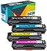 Do it Wiser Compatible Toner Cartridge Replacement For Canon 045 045H MF634cdw MF632cdw LBP612cdw MF635cx LBP611cn LBP613cdw MF631cn MF633cdw ( Black Cyan Magenta Yellow - 4 Pack)