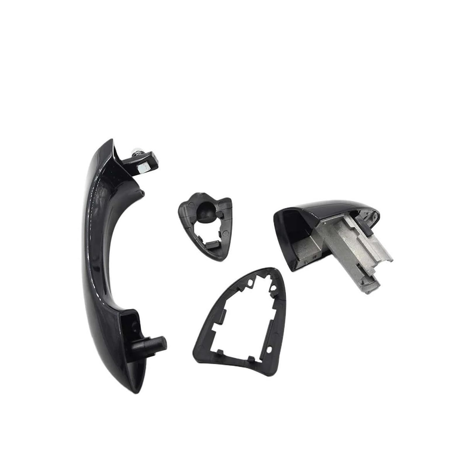 Fixcor Lhd Front Right Car Front Left Right/Rear Left Right Outside Door Handle For X5 E53 2000-2006 51218243617 51218243618(Lhd Front Right)