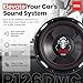 BOSS Audio Systems Phantom 12 Inch 2300 Watts 4 Ohm Dual Copper Voice Coal Car Audio Stereo Subwoofer Speaker with Poly Injection Cone