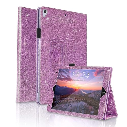 FANSONG Funda iPad Air 2 and iPad Pro 9.7 Pulgadas Brillantina Cuero iPad 6.ª / 5.ª Generacion...