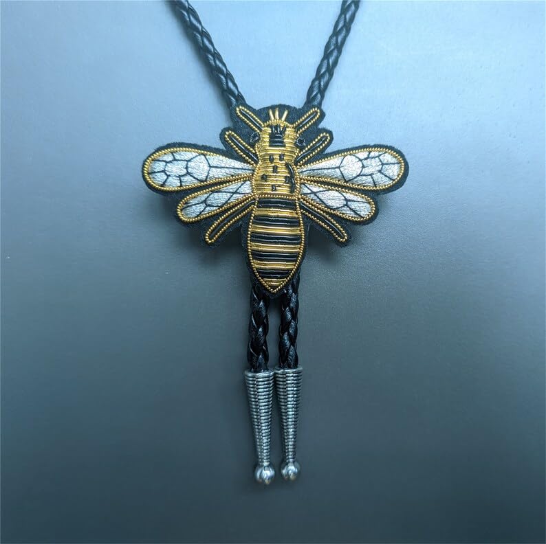 Image of Animal & Plant Bola Tie Bolo Tie Wedding Necklace for Men Women Groomsmen Western Cowboy Necktie