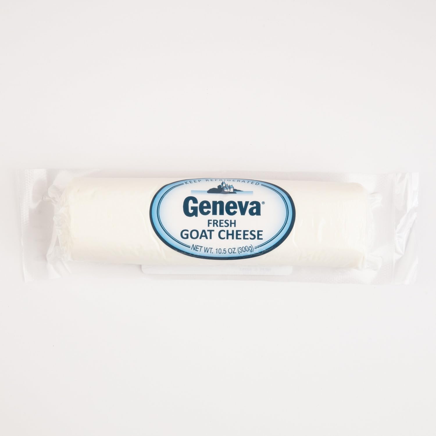 Geneva Goat Cheese Log - 6 Cheese Logs - Each Goat Cheese Log 10.5 Oz - Creamy & Mild, Perfect for Salads and Cooking, Bulk Pack for Culinary