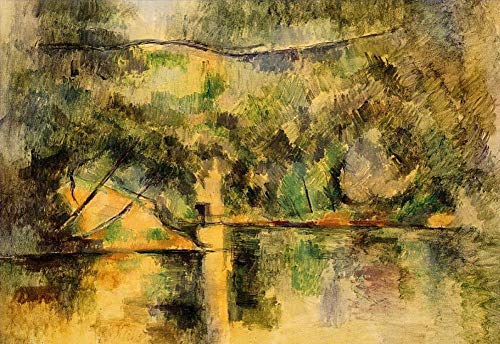 Peinture à l'huile Cézanne faite main pour vibrer au rythme de l'art
