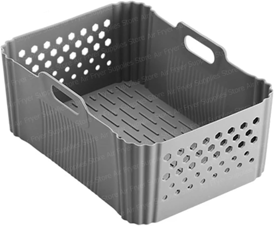 Air Fryer Mold，Compatible For Ninja Double Stack XL SL400 SL401 AF400 Reusable Silicone Baking Tray For 7.6L-9.5L Deep Accessories(R)