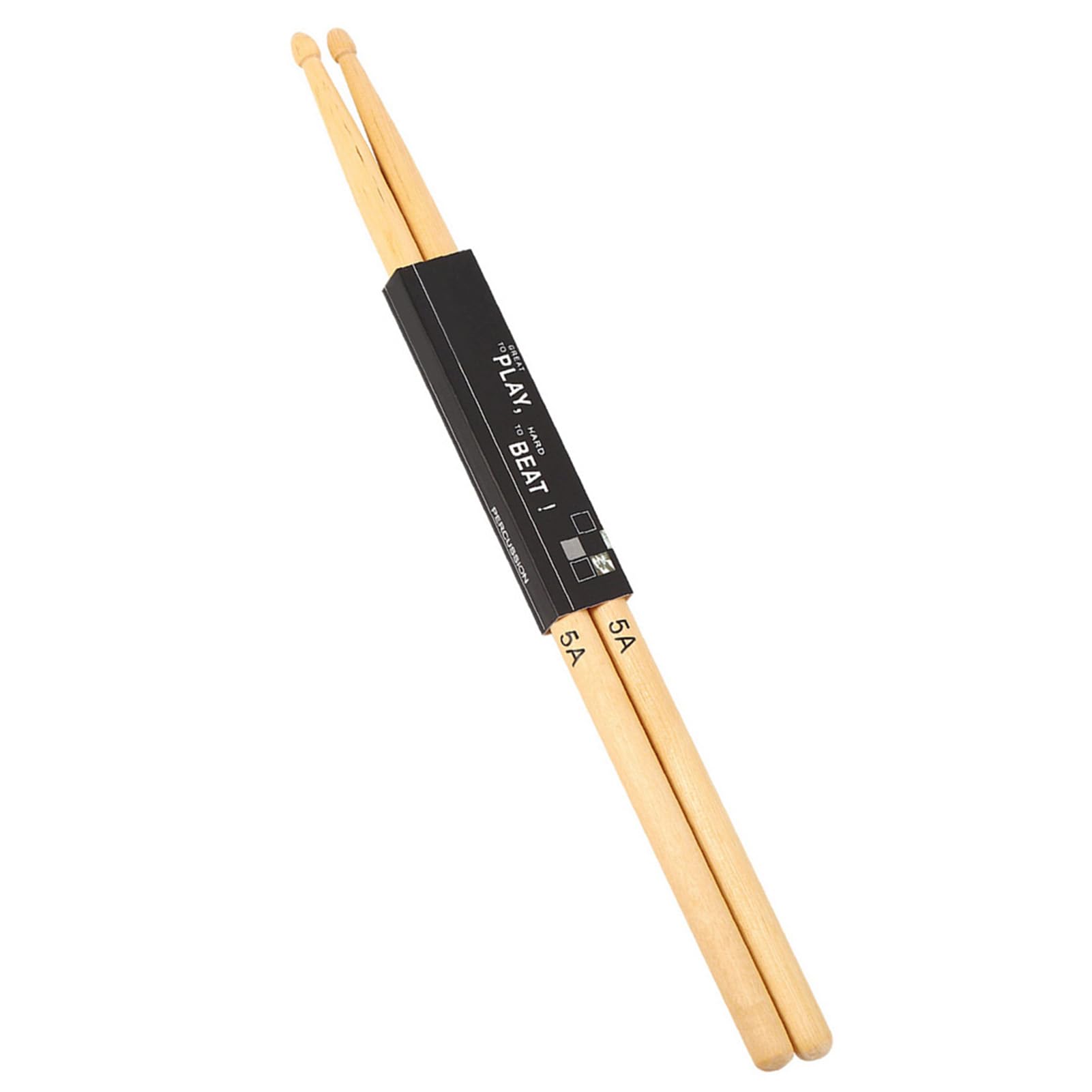 12 Paar 5A Drumsticks, Drumsticks Holzspitze Drumstick Holz Snare Drum Stick Übung auf der Bühne
