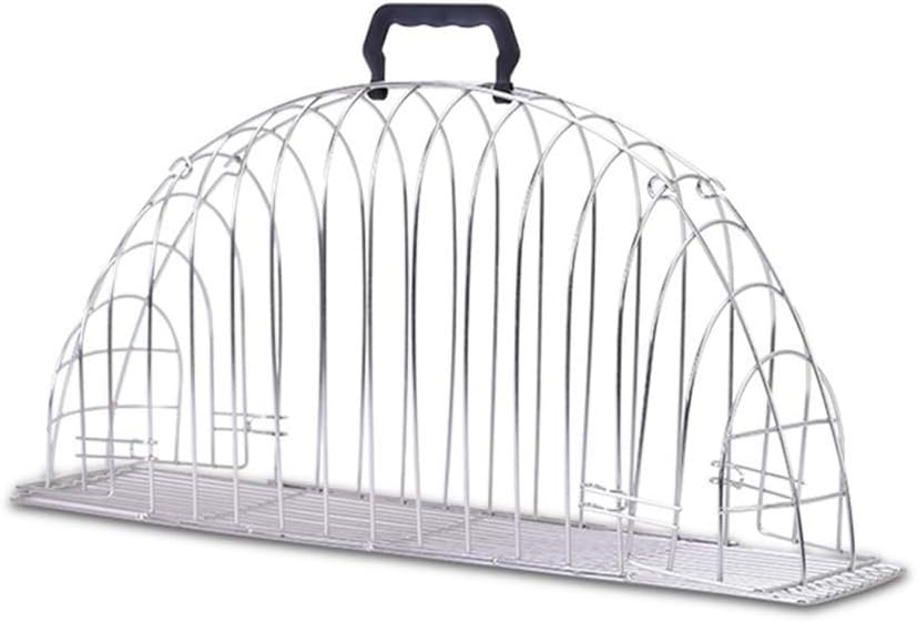 XIAOHAOYU Cat Kennels Bath Cage Steel Wire Pet Cat Puppy Shower Cage Multi Functional Double Door Cats Cage Injection Anti Scratch Bite Washing Shower Bath Cage