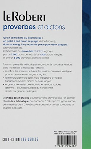 Dictionnaire de proverbes et dictons – vue 2