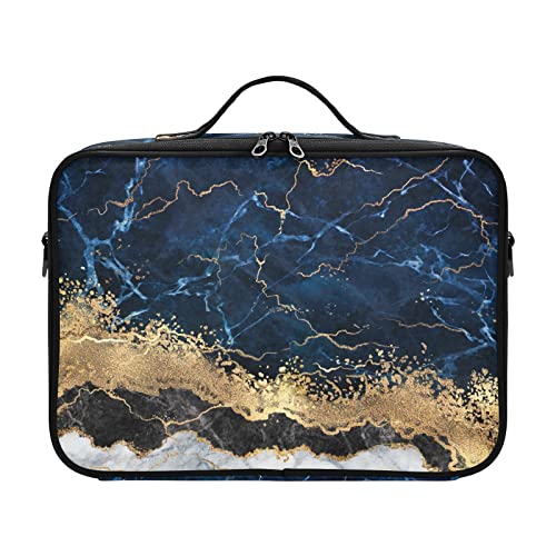 Trousse de maquillage de voyage double fermeture pour éviter les fuites