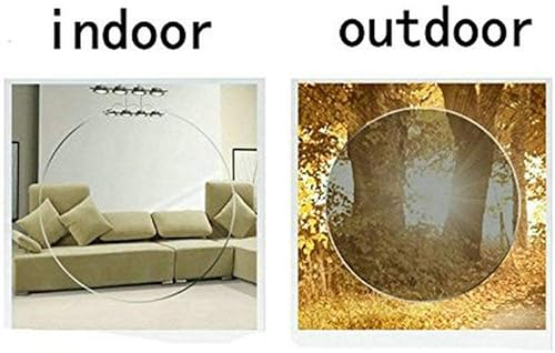 Miniatura 5 de Gafas de lectura de diamantes de imitación multifocales progresivas estilo punk cuadrado de gran tamaño con marco de metal brillante fotocró