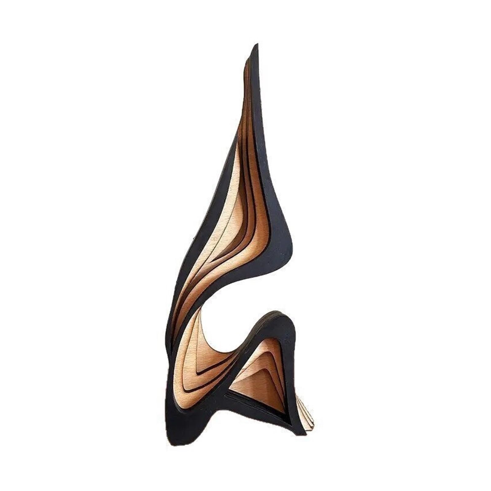 Zhaoj24-05 Art Sculptures Wooden Art Home Decor Ornaments Irregular Shaped Desktop