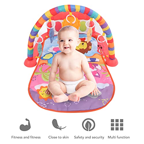 Tapete de Rastejamento para Educação Infantil Cobertor de Exercício Multifuncional Brinquedo de Peda