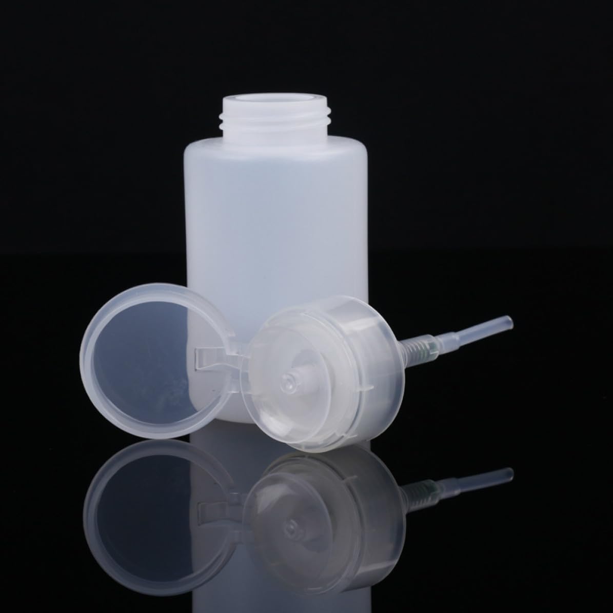 Ml Plastic Pump Bottle for Nail Polish Remover Leakage Prevention image 3