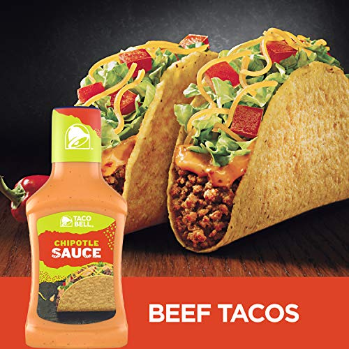 Taco Bell Bold & Creamy Chipotle Sauce (8 Fl Oz Bottles, Pack Of 6) #TOP2