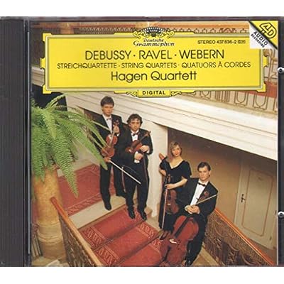 Debussy / Ravel / Webern: String Quartets