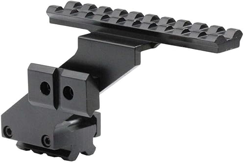 Miniatura 9 de Gotical Combo de 2 pistolas de mano Picatinny accesorios de montaje en riel con mira micro de punto rojo