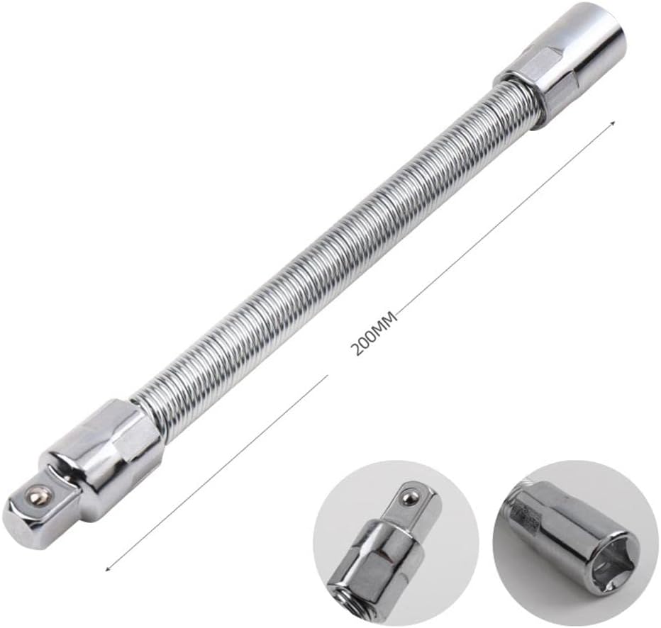 Ms Enterprise Carbon Steel Screwdriver Extension Rod Hand Tools Bendable Connecting Link