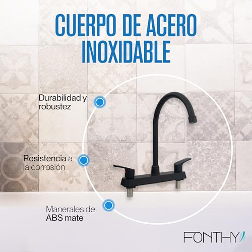 Partes de una mezcladora de fregadero 30 partes de una mezcladora de fregadero marca FONTHY (3)