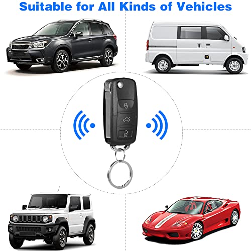 Image of Shkalacar Universal Keyless Entry System, Keyless Entry Door Lock Trunk Release for Car, Auto, Truck, Door Lock Actuators - Central Locking System Power Door Lock Kit